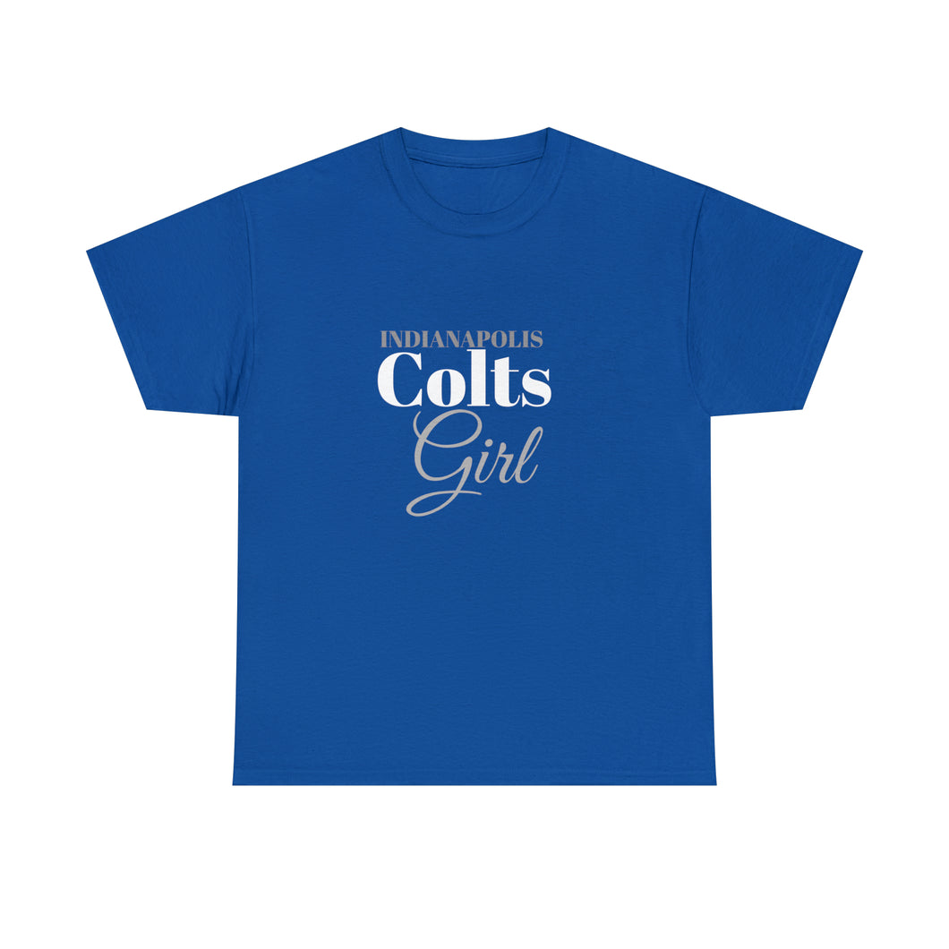 Indianapolis Colts Girl Unisex Heavy Cotton Tee