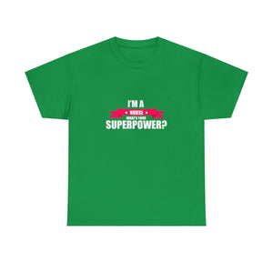 Nurse Superpower Cotton Tee