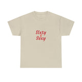 Sixty Unisex Heavy Cotton Tee