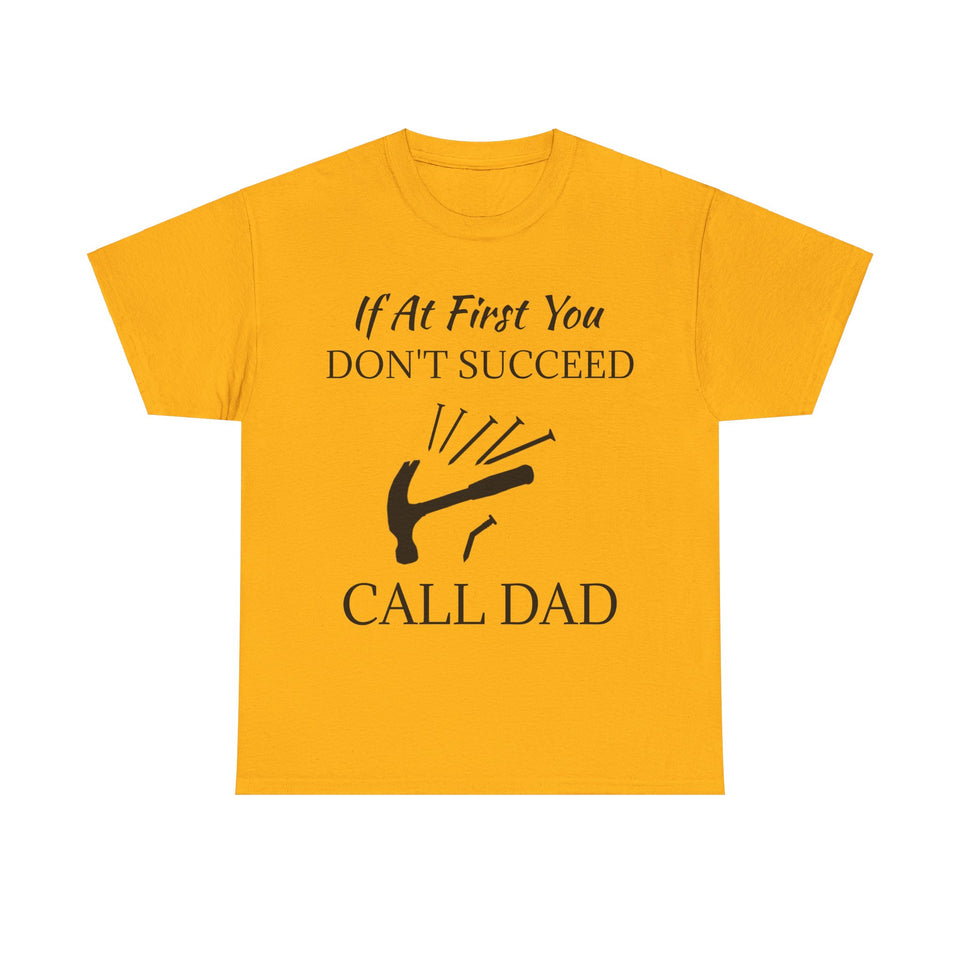 Call Dad Unisex Heavy Cotton Tee