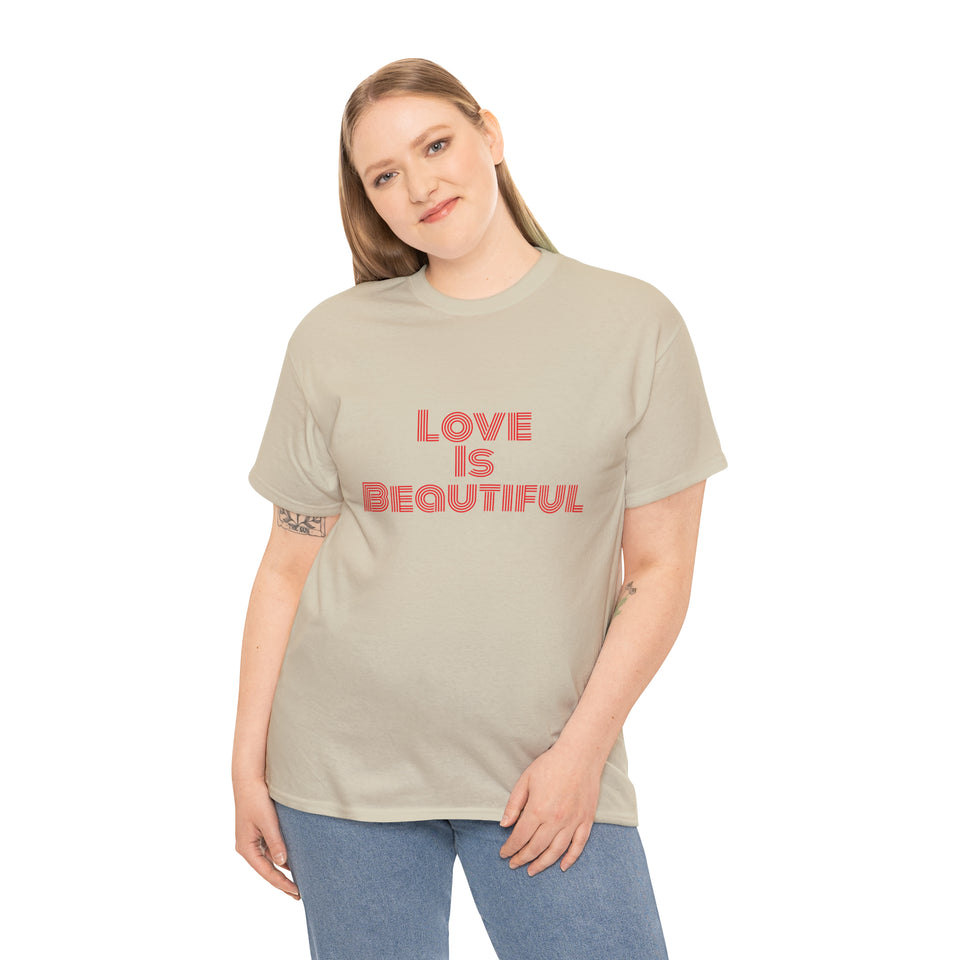 Love Is Unisex Heavy Cotton Tee