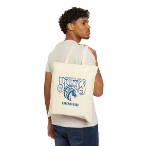 Fayetteville State Marching Band Cotton Canvas Tote Bag