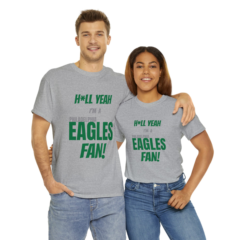 Philadelphia Eagles Football Unisex Heavy Cotton Tee