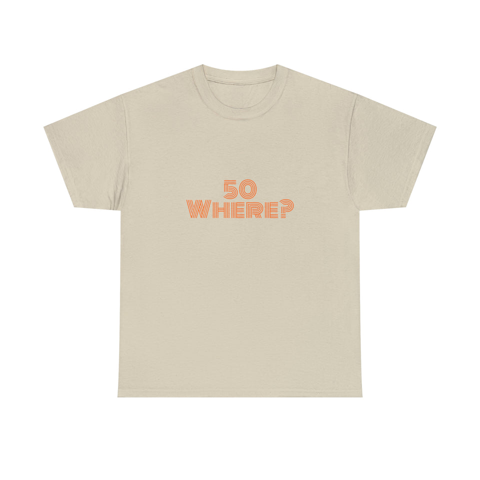 Fifty Unisex Heavy Cotton Tee