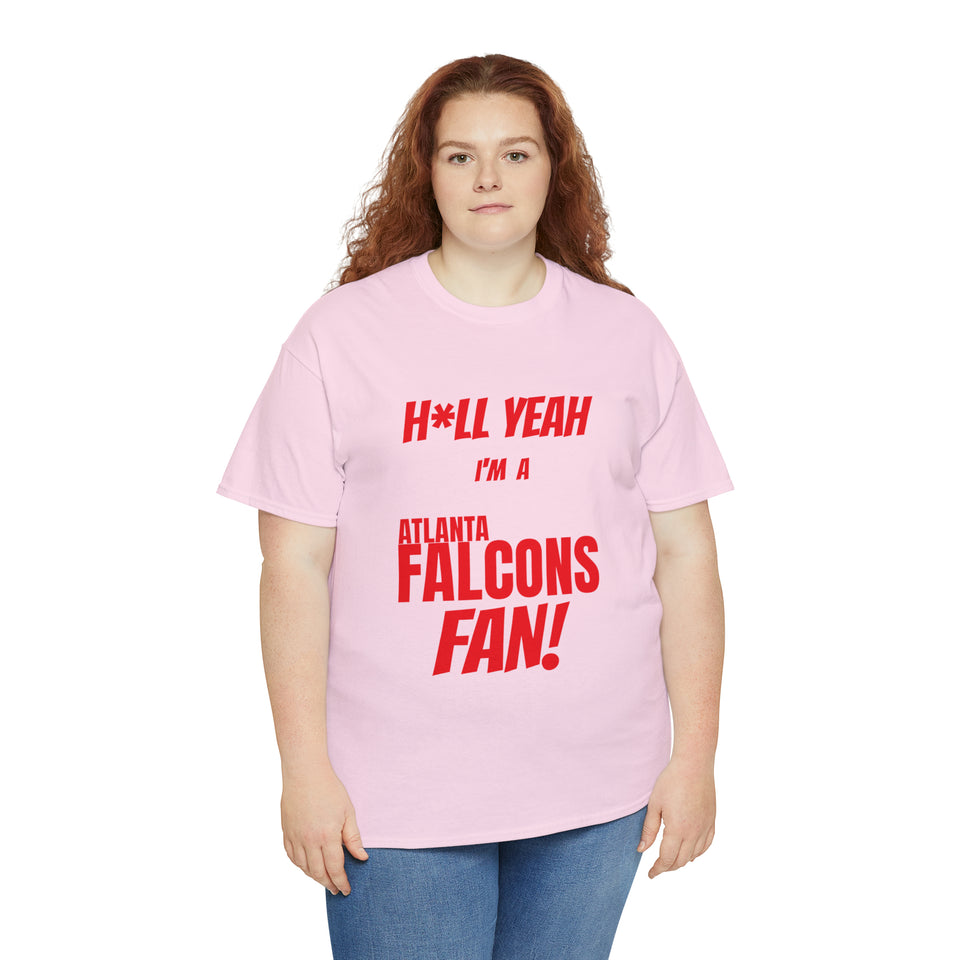 Atlanta Falcons Football Unisex Heavy Cotton Tee