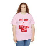 Atlanta Falcons Football Unisex Heavy Cotton Tee