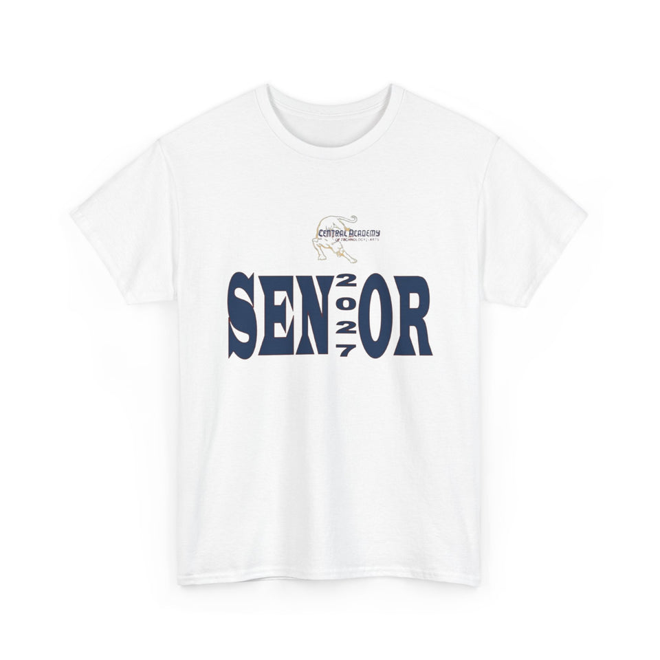 Central Academy of Tech & Arts Senior 2027 Unisex Heavy Cotton Tee