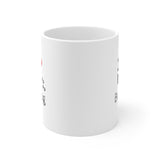 I Love My Bulldog Ceramic Mug 11oz