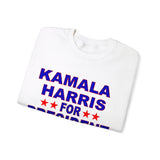 Kamala Harris for President Unisex Heavy Blend™ Crewneck Sweatshirt