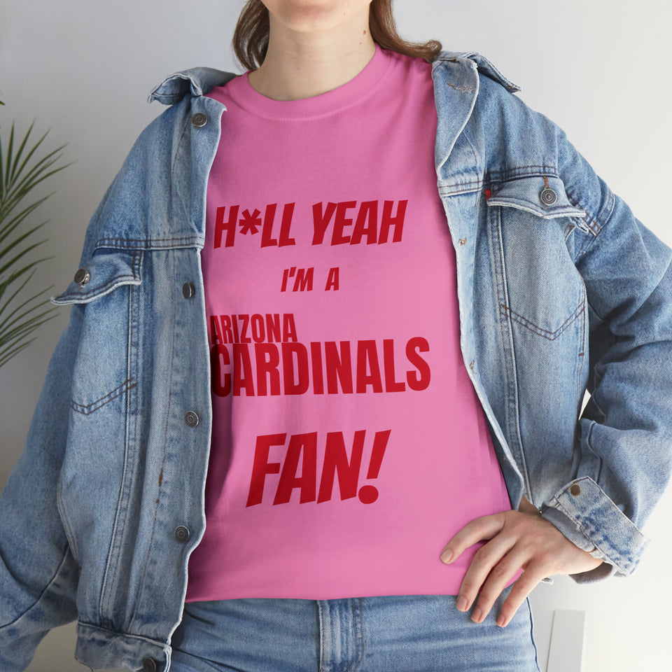 Arizona Cardinals Football Unisex Heavy Cotton Tee