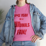 Arizona Cardinals Football Unisex Heavy Cotton Tee