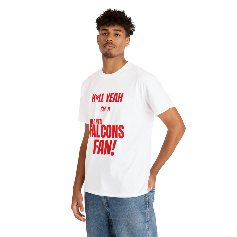Atlanta Falcons Football Unisex Heavy Cotton Tee