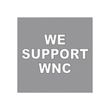 We Support WNC Square Magnet