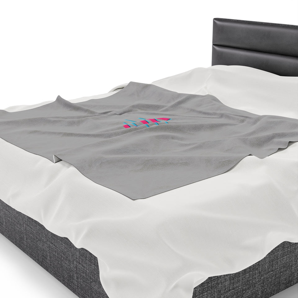 Lifestyle International Realty Velveteen Plush Blanket