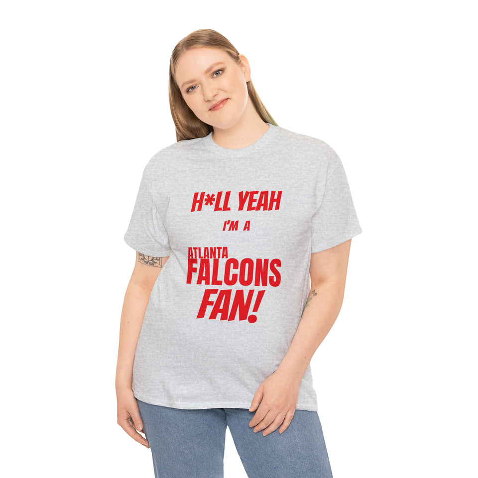 Atlanta Falcons Football Unisex Heavy Cotton Tee