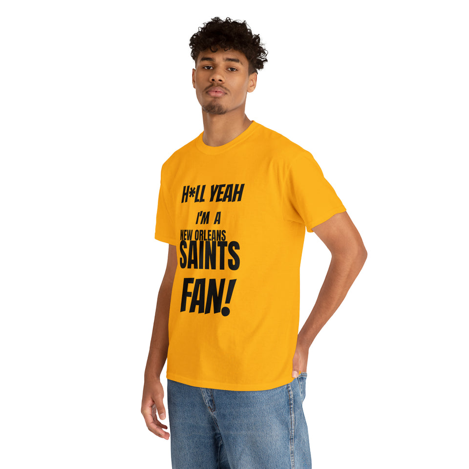 New Orleans Saints Football Unisex Heavy Cotton Tee