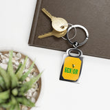 Bessemer City HS Rectangle Photo Keyring