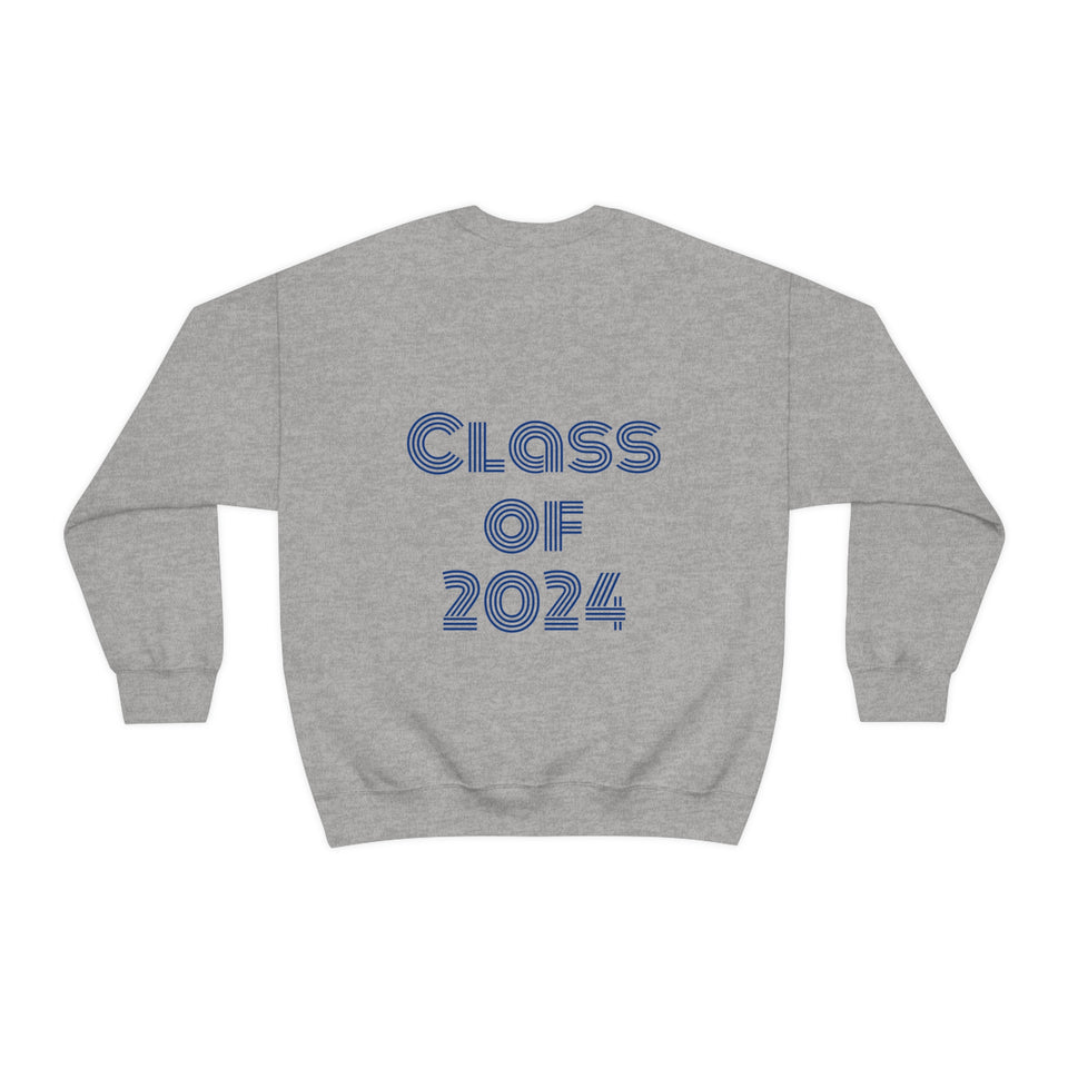 This Is What A NC A&T Senior Looks Like Unisex Heavy Blend™ Crewneck Sweatshirt