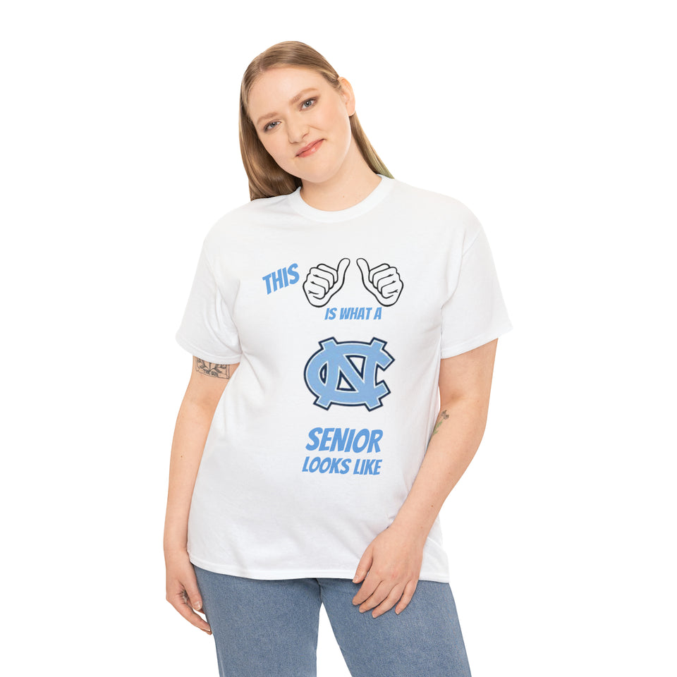 This Is What A Chapel Hill Senior Looks Like Unisex Heavy Cotton Tee