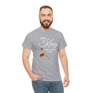 June King Unisex Heavy Cotton Tee