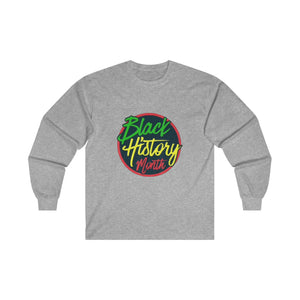 Black History Month Long Sleeve Tee