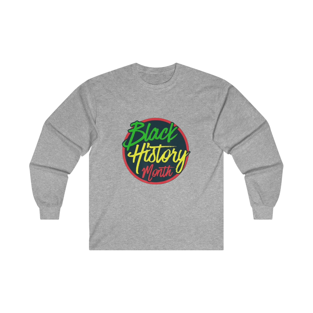 Black History Month Long Sleeve Tee