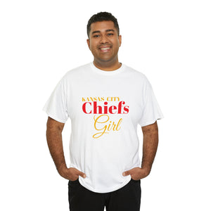 Kansas City Chiefs Girl Unisex Heavy Cotton Tee