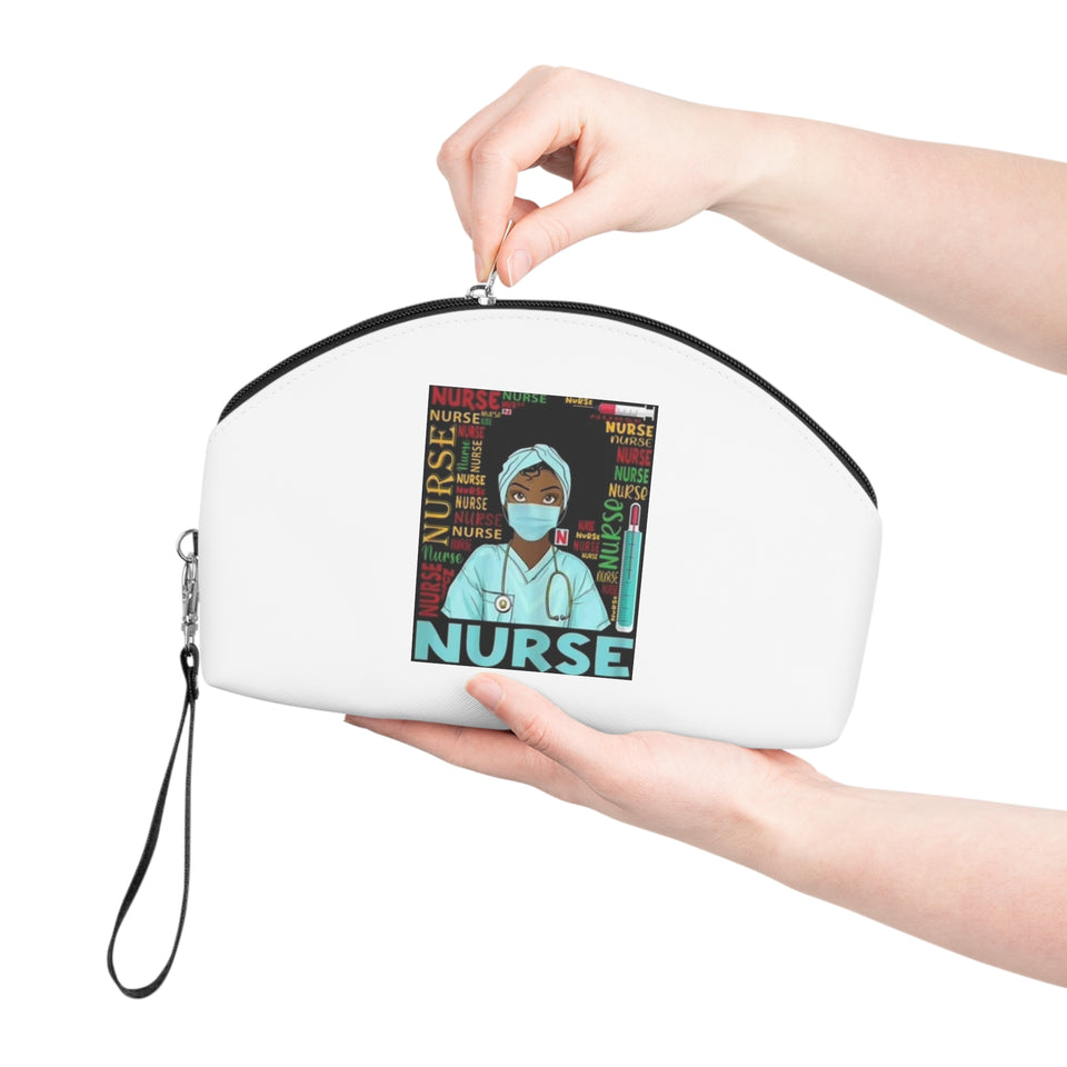 Black Nurse Makeup Bag