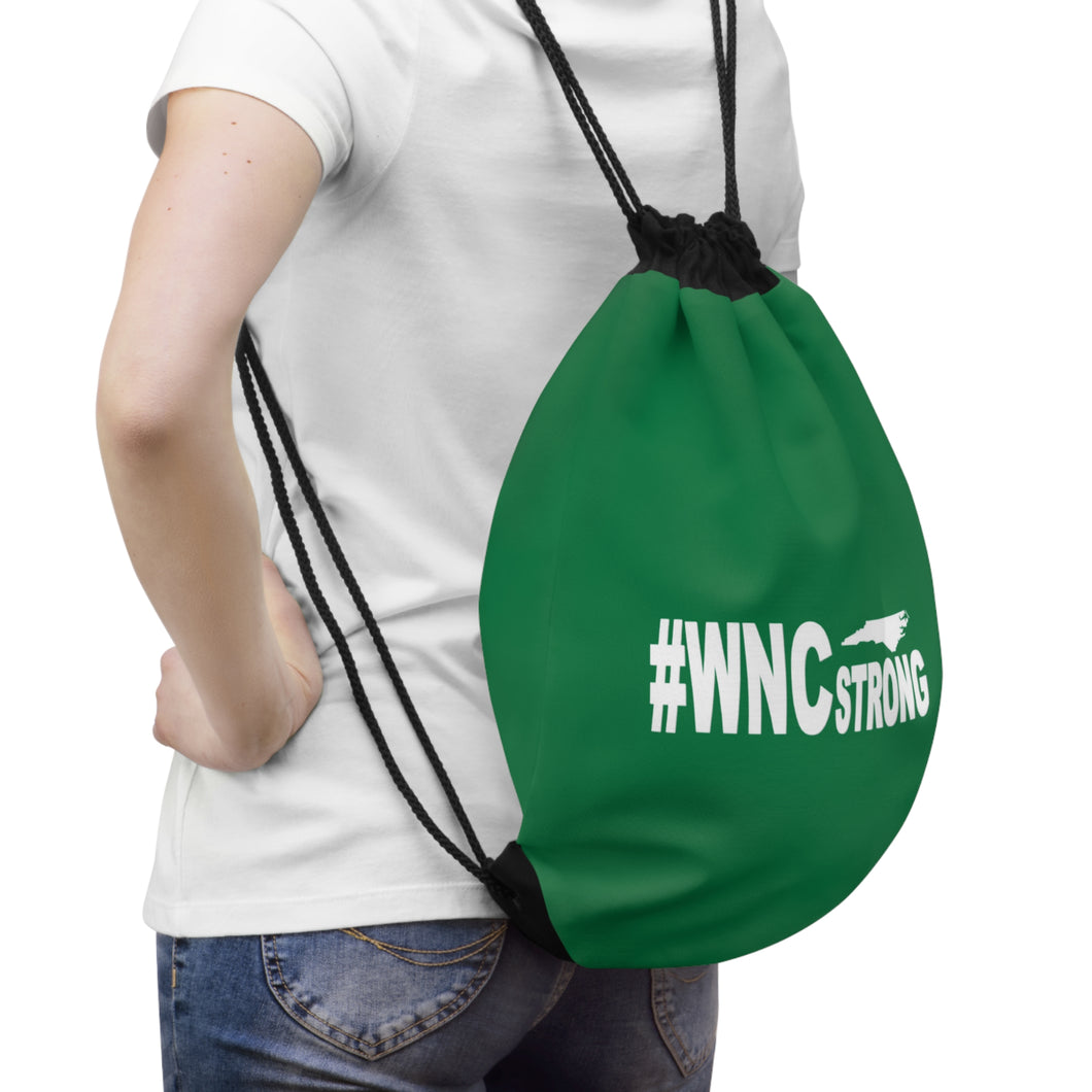 Western NC Strong Drawstring Bag
