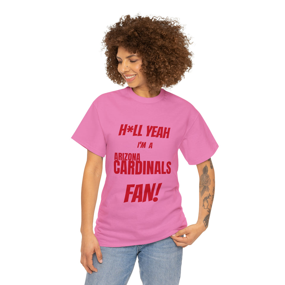 Arizona Cardinals Football Unisex Heavy Cotton Tee