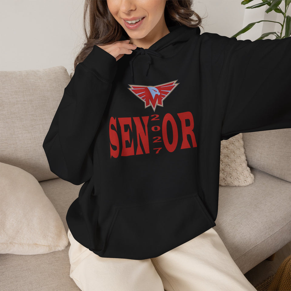 Monroe HS Senior 2027 Unisex Heavy Blend™ Hooded Sweatshirt