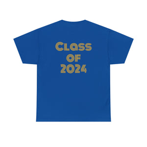 Heck Yeah I'm A Carmel Christian High School Senior Class Of 2024 Unisex Heavy Cotton Tee