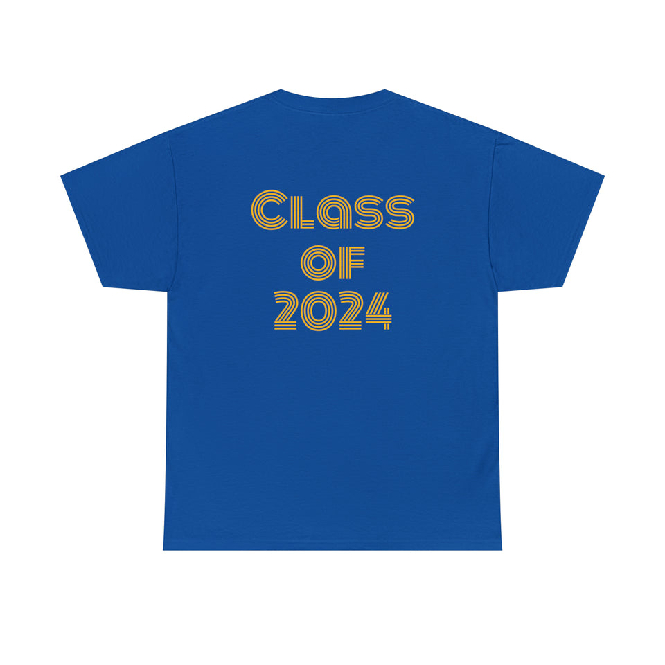 Heck Yeah I'm A Carmel Christian High School Senior Class Of 2024 Unisex Heavy Cotton Tee