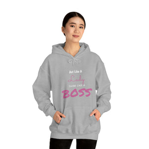 Specialty Act Like A Lady Hooded Sweatshirt