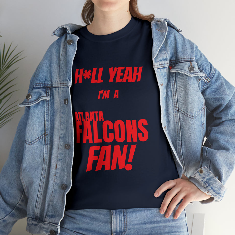 Atlanta Falcons Football Unisex Heavy Cotton Tee