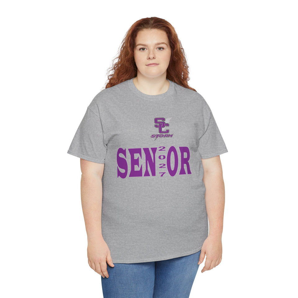 Stuart Cramer HS Senior 2027 Unisex Heavy Cotton Tee