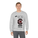 This Is What A South Carolina Gamecocks Senior Looks Like Unisex Heavy Blend™ Crewneck Sweatshirt