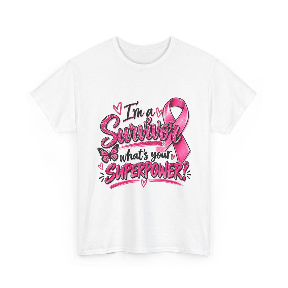 Breast Cancer Awareness Unisex Heavy Cotton Tee