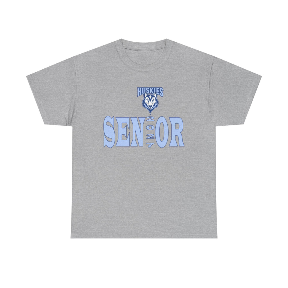 Hunter Huss HS Senior 2027 Unisex Heavy Cotton Tee