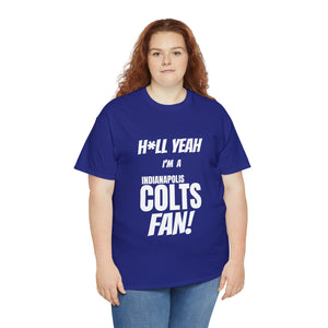 Indianapolis Colts Football Unisex Heavy Cotton Tee