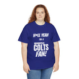 Indianapolis Colts Football Unisex Heavy Cotton Tee