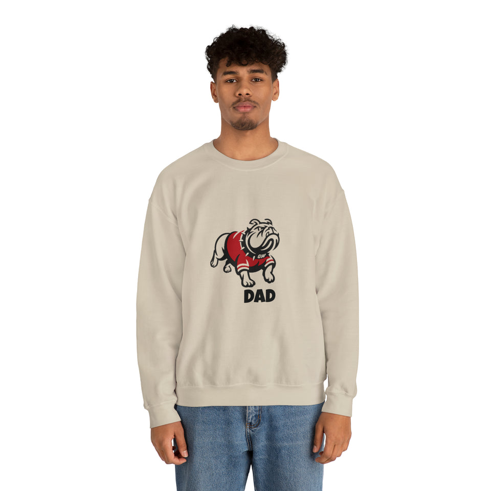 Gardner Webb Dad Unisex Heavy Blend™ Crewneck Sweatshirt