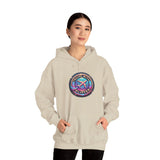 Travel With Glitter Unisex Heavy Blend™ Hooded Sweatshirt