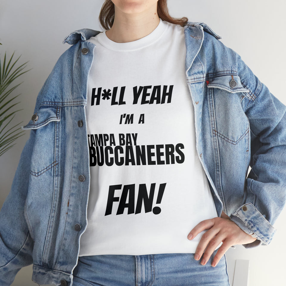 Tampa Bay Buccaneers Football Unisex Heavy Cotton Tee