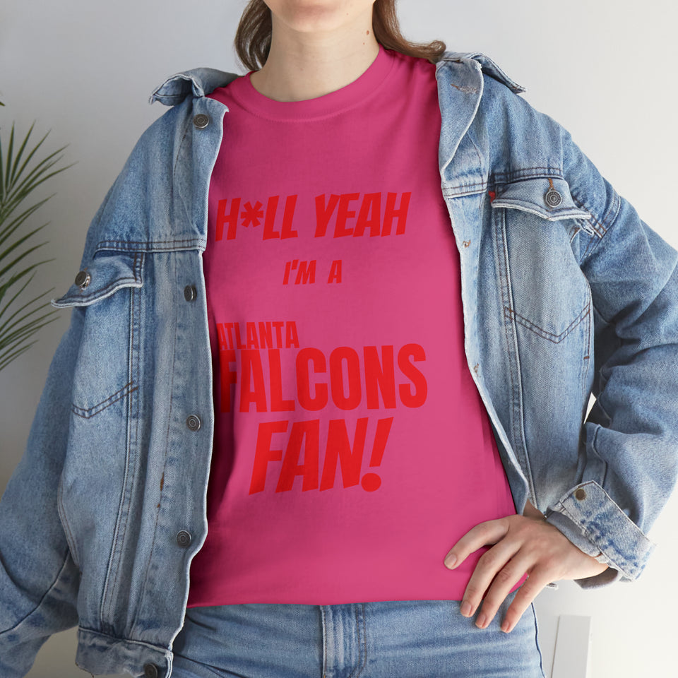 Atlanta Falcons Football Unisex Heavy Cotton Tee