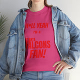 Atlanta Falcons Football Unisex Heavy Cotton Tee