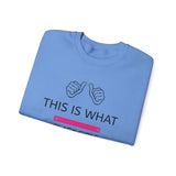 Black Girls Run Unisex Heavy Blend™ Crewneck Sweatshirt