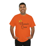 November Queen Unisex Heavy Cotton Tee