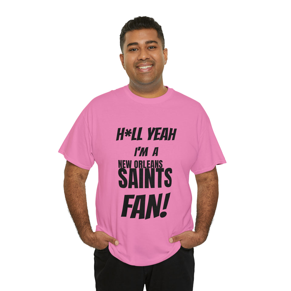 New Orleans Saints Football Unisex Heavy Cotton Tee