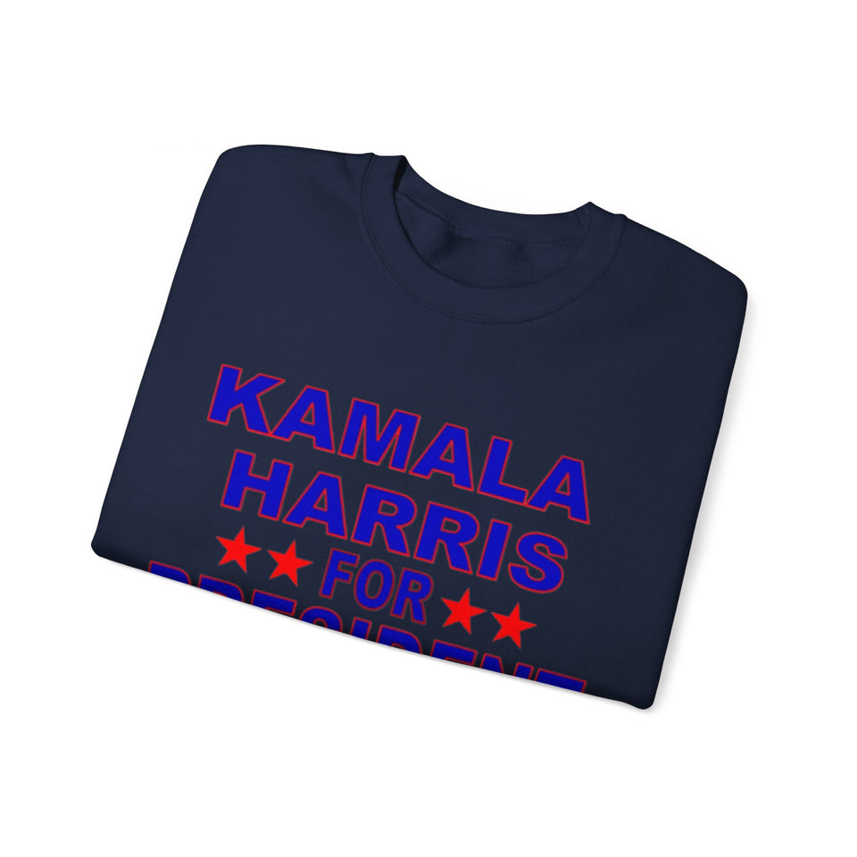 Kamala Harris for President Unisex Heavy Blend™ Crewneck Sweatshirt